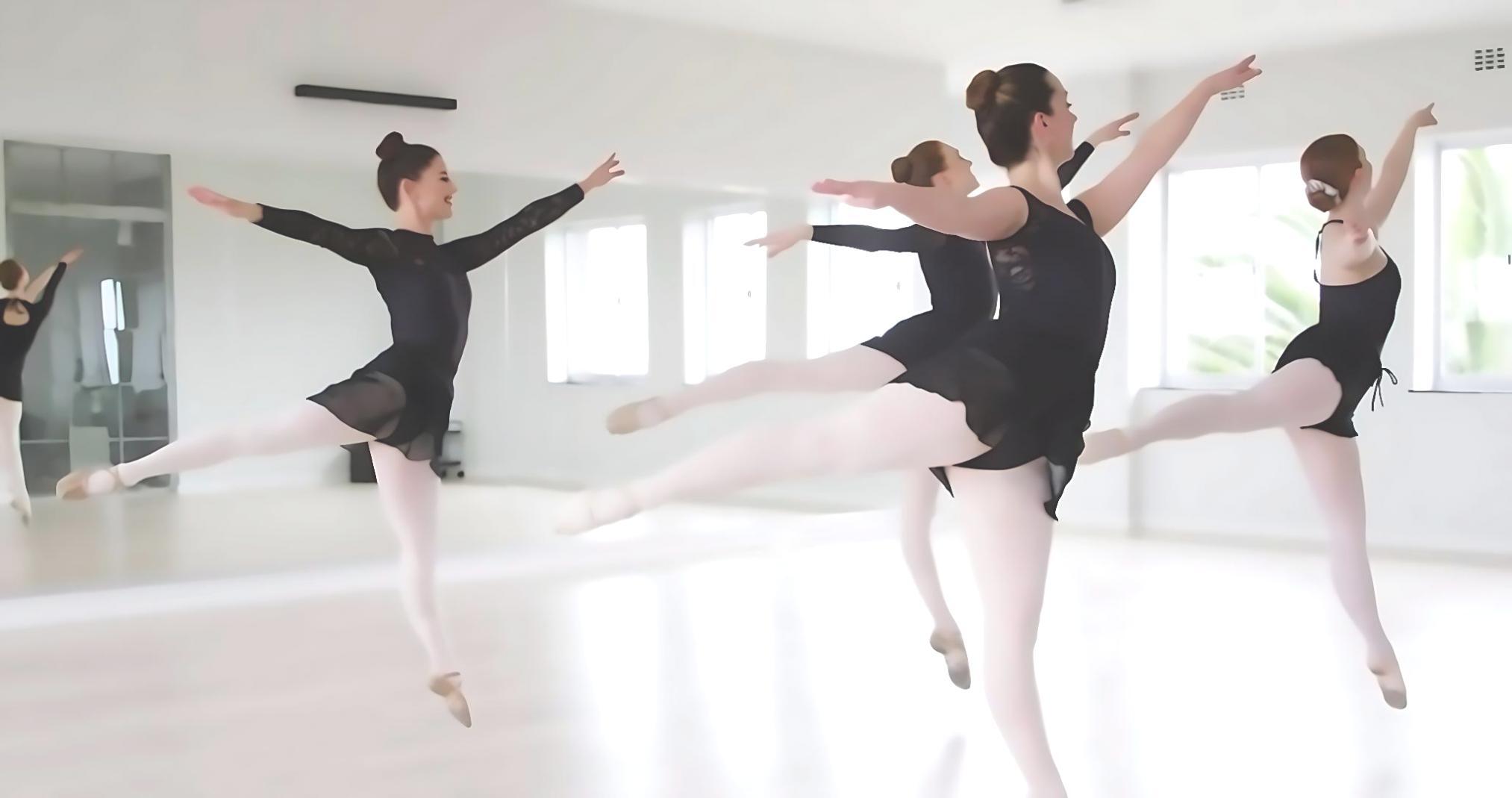 Jazz Dance Training in Aktion - Tänzer in dynamischer Bewegung